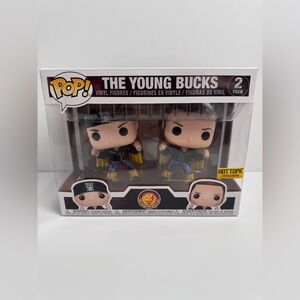 Funko Pop The Young Bucks 2 Pack NJPW Hot Topic Exclusive